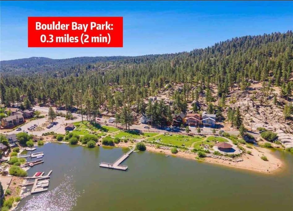 1 B1B Lake Cabin/Walk To Lake/Boulder Bay Park Big Bear Lake Exterior foto